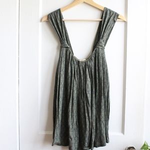 Anthropologie Green Tank